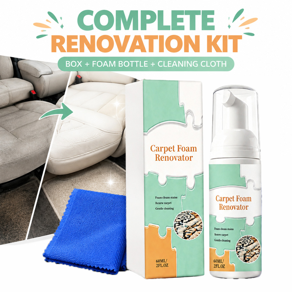 Detergente a secco senza acqua - Seat Cleaner Fabric recensione e prezzo